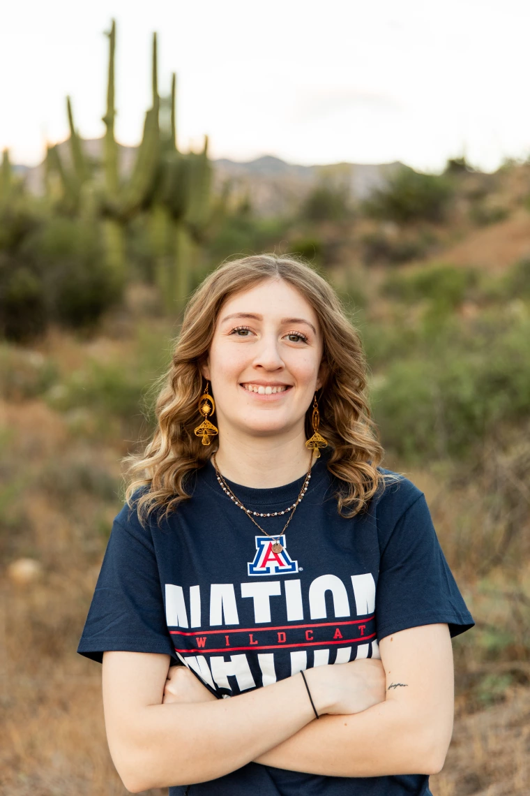 Kaylee in the desert